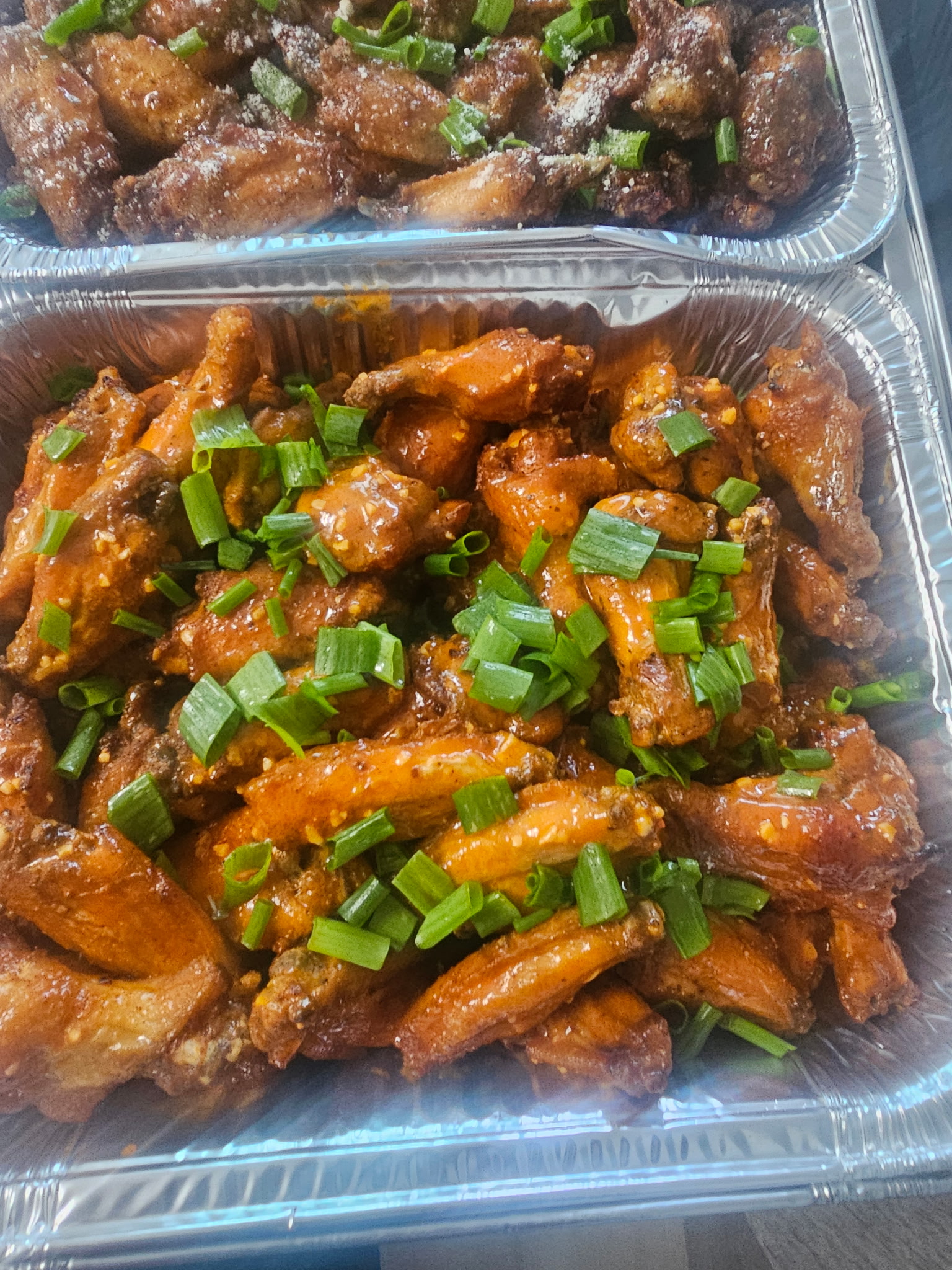 Sweet and spicy wings