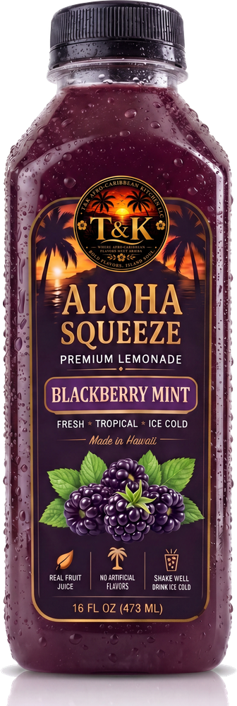 Blackberry Mint bottle