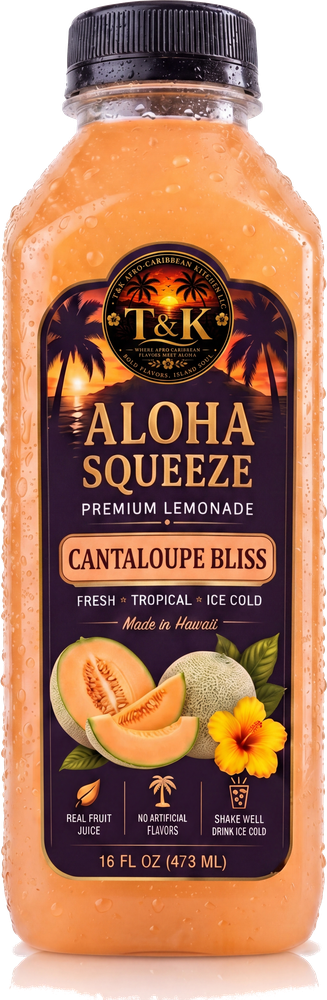 Cantaloupe Bliss bottle