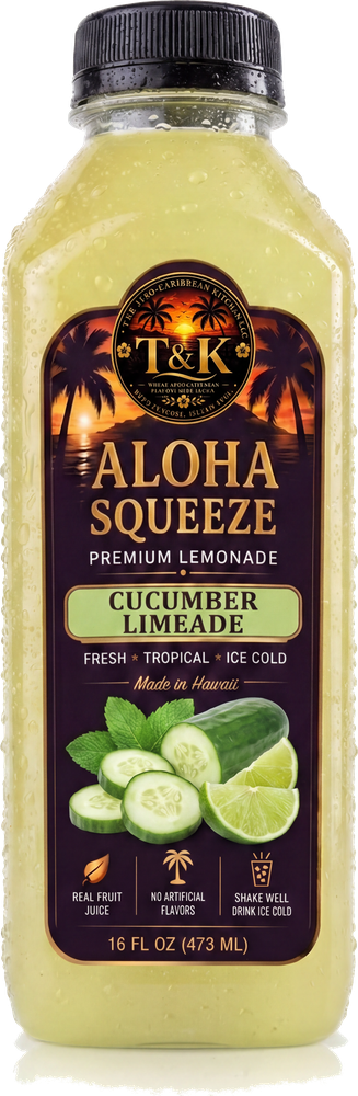 Cucumber Limeade bottle