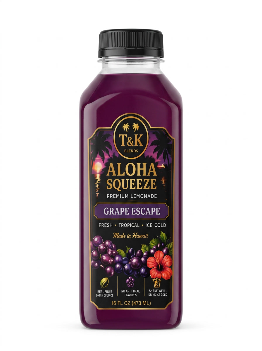 Grape Escape bottle