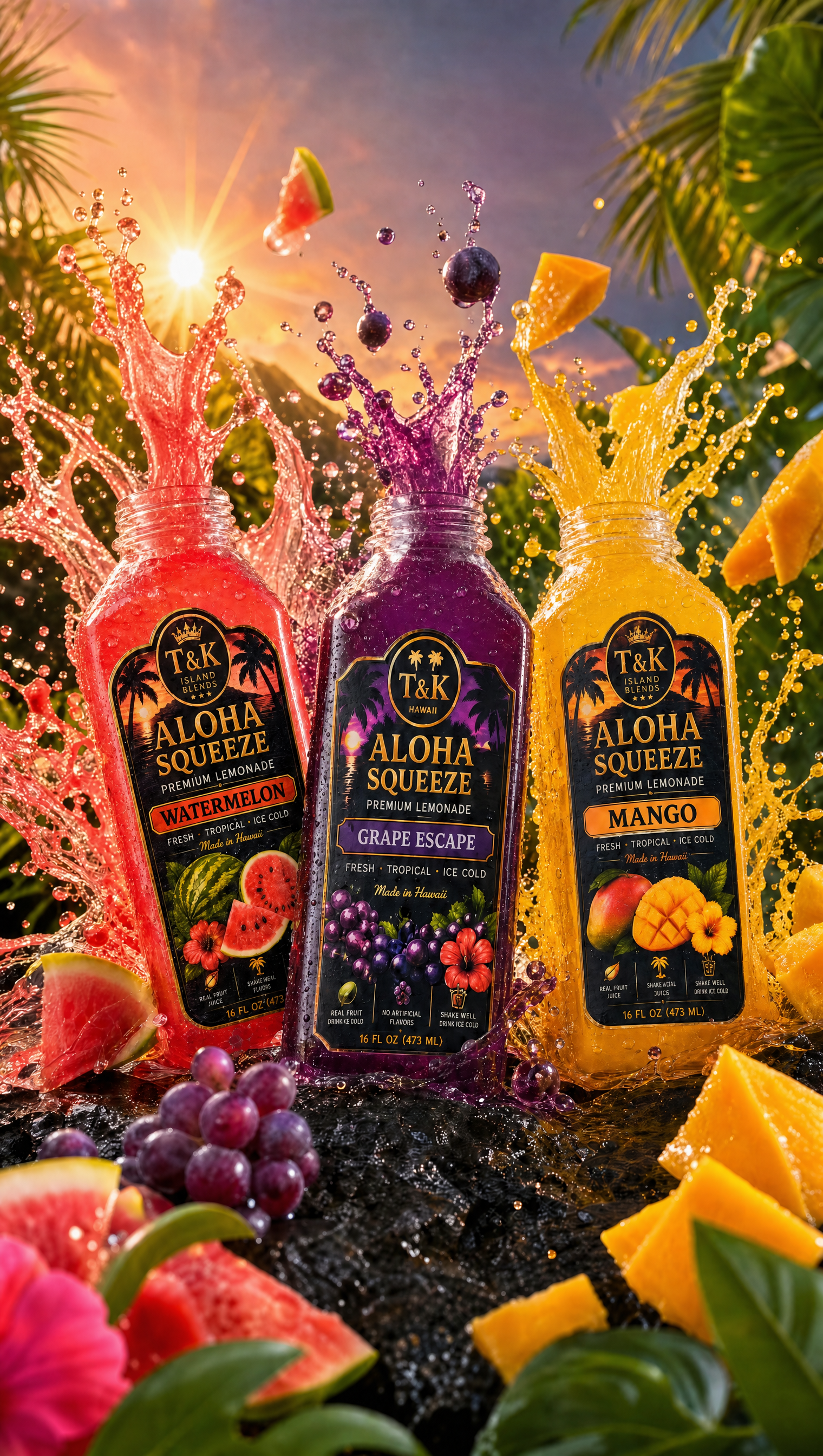 T&K Aloha Squeeze - All Flavors